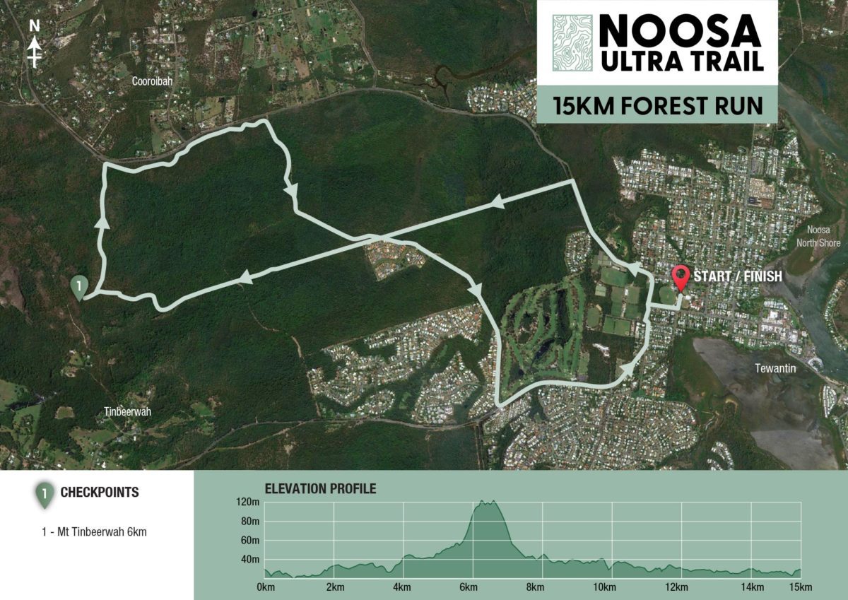 Noosaultratrail 15 Course Map V1