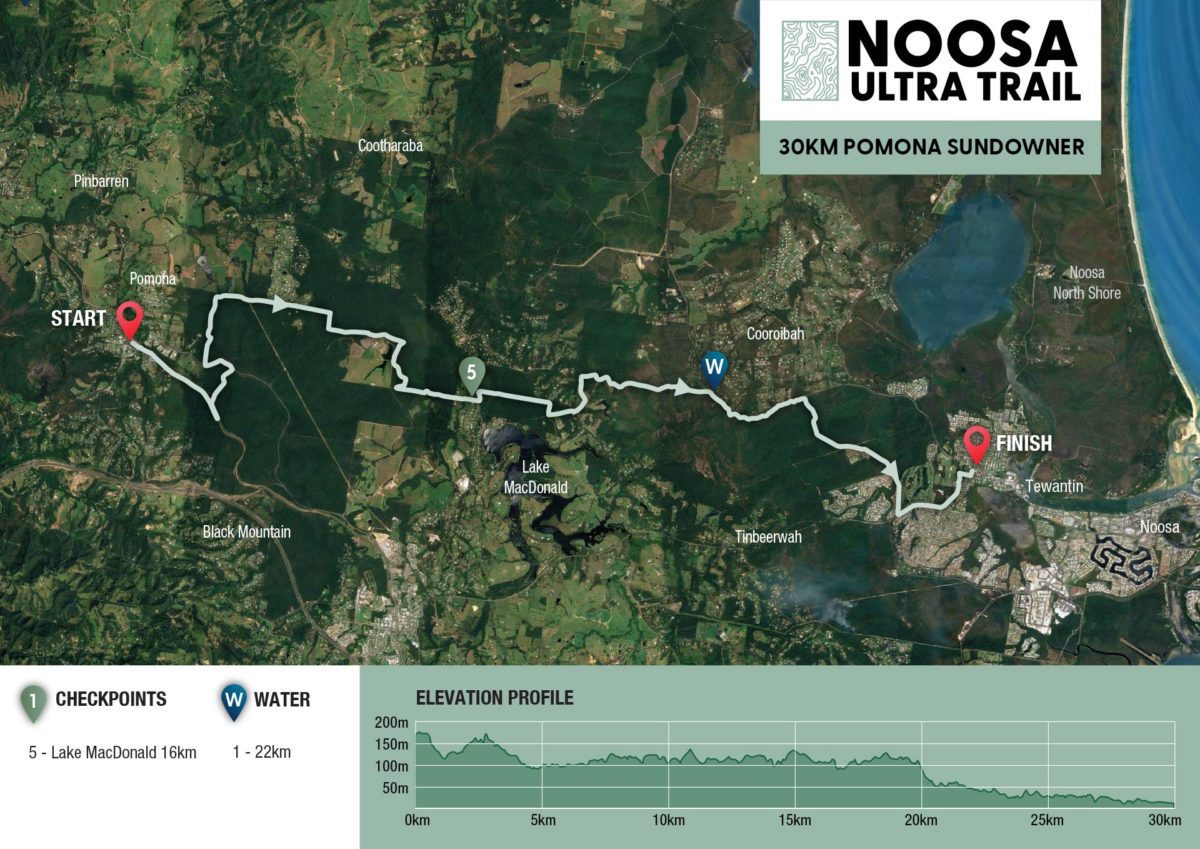 Noosaultratrail 30 Course Map V1