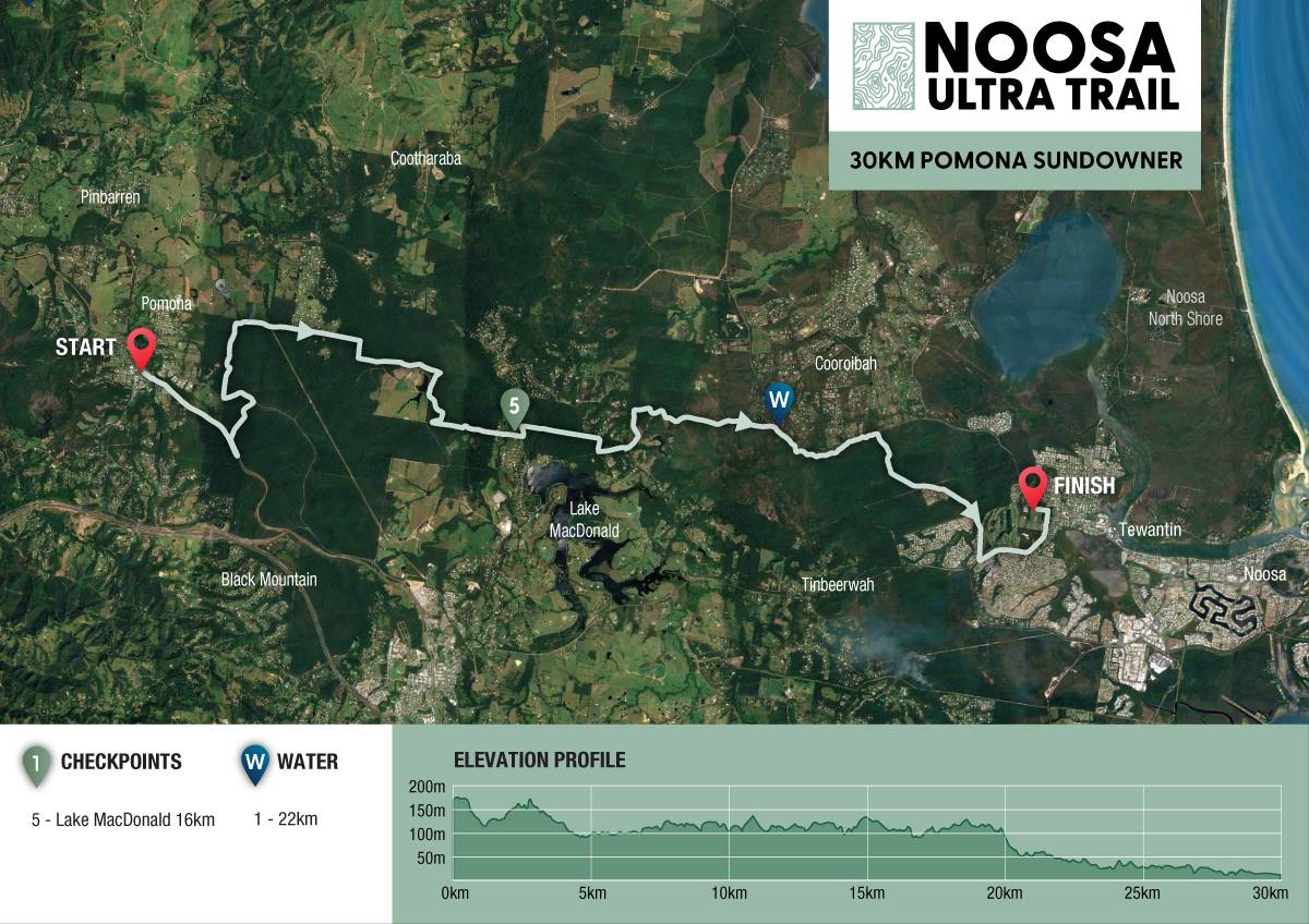 Noosaultratrail 30 Course Map V2