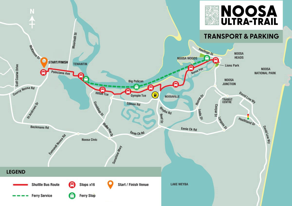 Noosaultratrail Transport Map V3